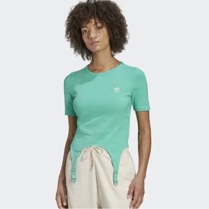 Adidas originals hi-res green top